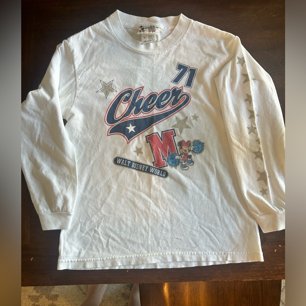 Vintage Cheer Disney World Shirt